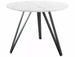 Kitchen Table Burton upon Trent | size: Length: 100cm, Width: 100cm, Height: 76cm, Diameter: 100cm | color: White | image: 1 | variant: 1004419