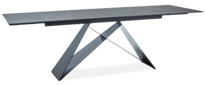 Kitchen Table Cannock | size: Length: 90cm, Width: 240cm, Height: 76cm | color: Black | image: 1 | variant: 1007679