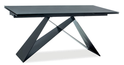 Kitchen Table Cannock | size: Length: 90cm, Width: 240cm, Height: 76cm | color: Black | image: 2 | variant: 1007679