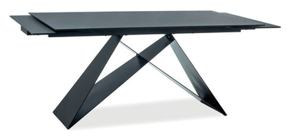Kitchen Table Cannock | size: Length: 90cm, Width: 240cm, Height: 76cm | color: Black | image: 3 | variant: 1007679
