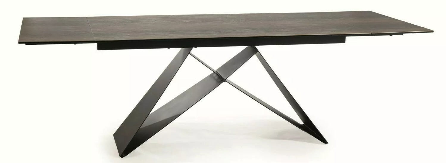 Kitchen Table Cannock | size: Length: 90cm, Width: 240cm, Height: 77cm | color: Brown | image: 0 | variant: 1004422