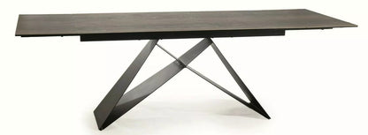 Kitchen Table Cannock | size: Length: 90cm, Width: 240cm, Height: 77cm | color: Brown | image: 0 | variant: 1004422