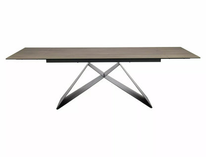 Kitchen Table Cannock | size: Length: 90cm, Width: 240cm, Height: 77cm | color: Brown | image: 3 | variant: 1004424