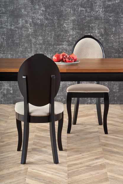 Kitchen Table Cape Town | size: Length: 90cm, Width: 240cm, Height: 76cm | color: Black/Oak | image: 7 | variant: 1003193