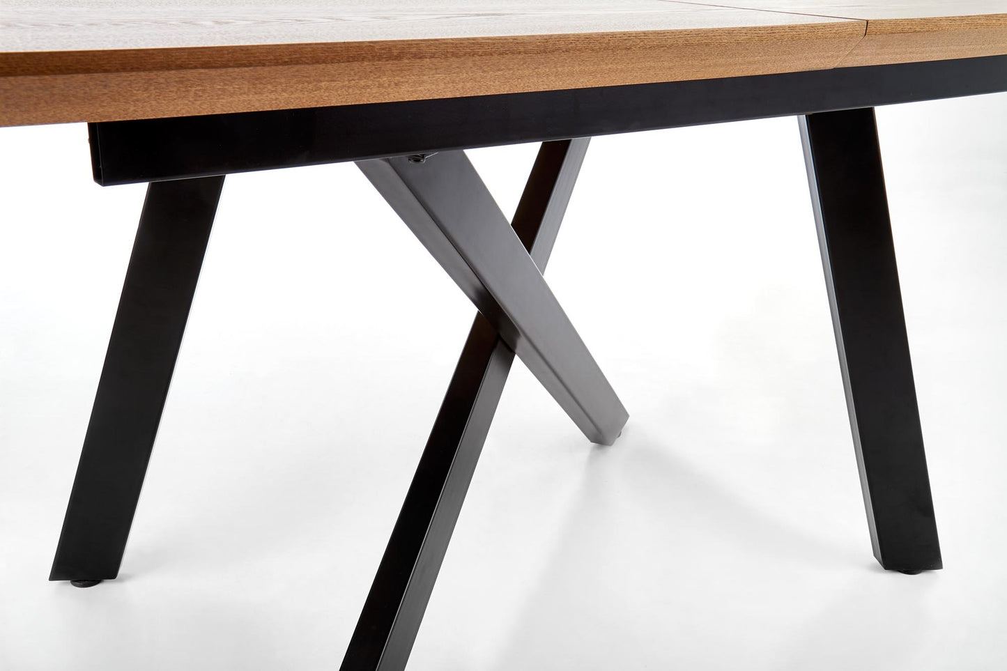 Kitchen Table Capital | size: Length: 90cm, Width: 200cm, Height: 76cm | color: Black/Oak | image: 8 | variant: 1011272