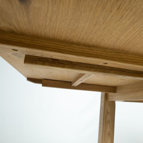 Kitchen Table Chicago New | size: Length: 90cm, Width: 90cm, Height: 76cm | color: Oak | image: 5 | variant: 1011249