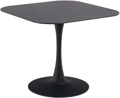 Kitchen Table Cobham | size: Length: 90cm, Width: 90cm, Height: 75cm | color: Black | image: 1 | variant: 1005980