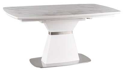 Kitchen Table Colleferro | size: Length: 90cm, Width: 210cm, Height: 76cm | color: White | image: 3 | variant: 1007675