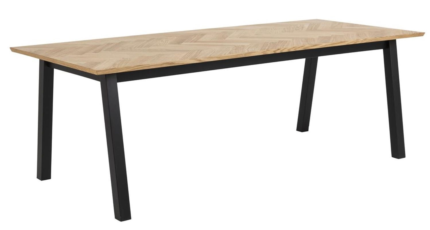 Kitchen Table East Aberaeron | size: Length: 95cm, Width: 220cm, Height: 75cm | color: Brown | image: 0 | variant: 1006510
