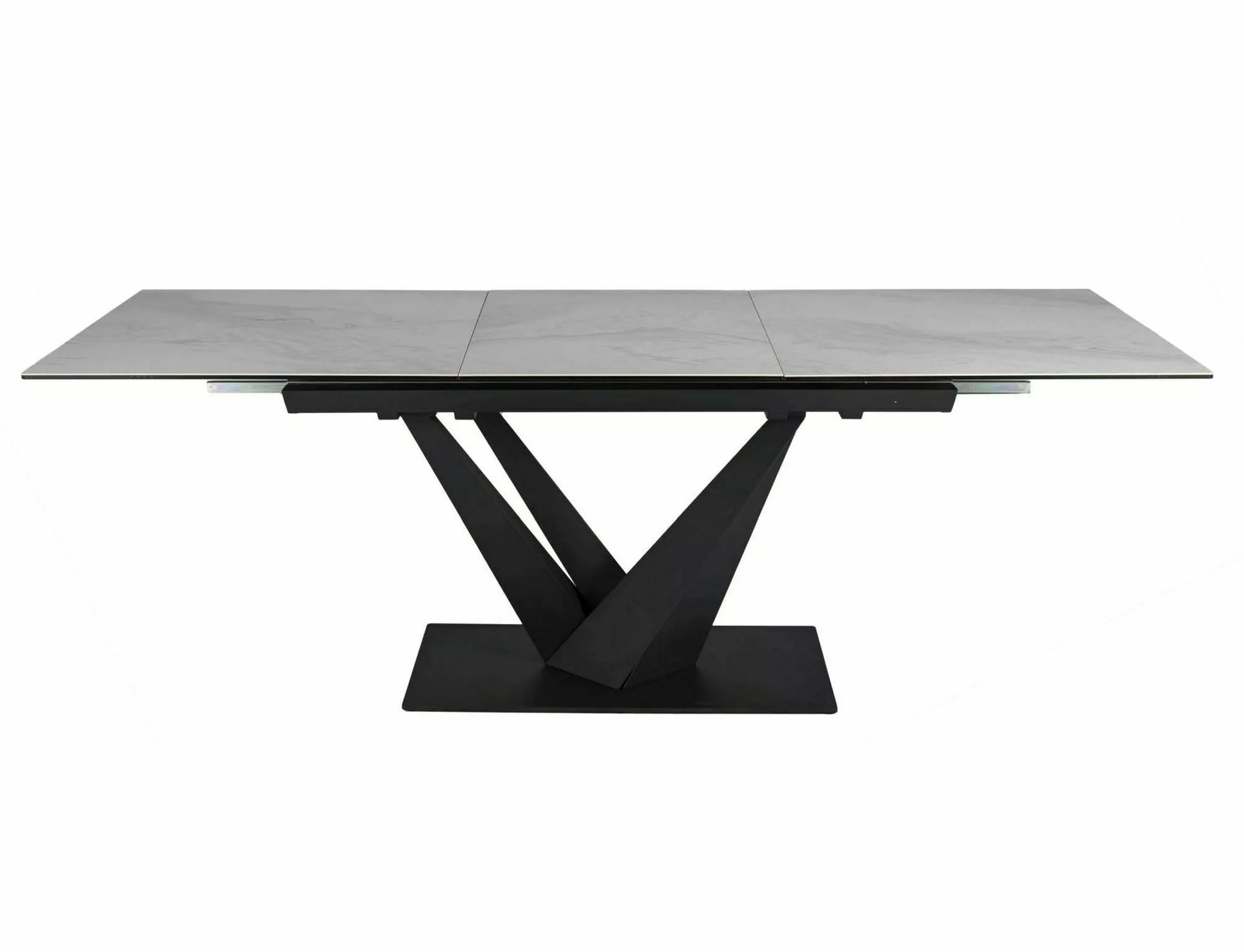 Kitchen Table East Ahmedabad | size: Length: 90cm, Width: 220cm, Height: 76cm | color: White | image: 4 | variant: 1007984
