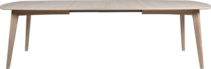 Kitchen Table East Bargoed | size: Length: 102cm, Width: 180cm, Height: 76cm | color: Oak | image: 2 | variant: 1005782