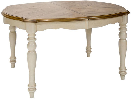 Kitchen Table East Bicester | size: Length: 106.5cm, Width: 182cm, Height: 76cm | color: Oak | image: 1 | variant: 1006298
