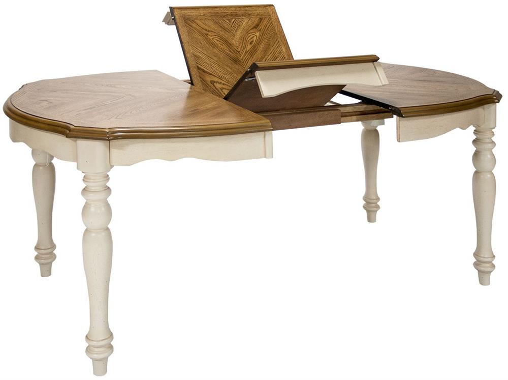 Kitchen Table East Bicester | size: Length: 106.5cm, Width: 182cm, Height: 76cm | color: Oak | image: 2 | variant: 1006298
