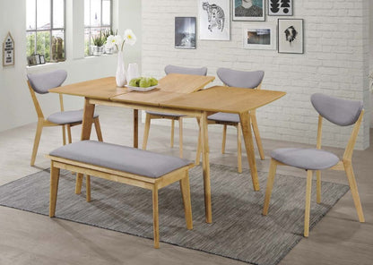 Kitchen Table East Canterbury | size: Length: 80cm, Width: 160cm, Height: 75cm | color: Oak | image: 2 | variant: 1007684