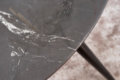 Kitchen Table East Manila | size: Length: 100cm, Width: 100cm, Height: 76cm, Diameter: 100cm | color: Black/Gold | image: 4 | variant: 1007817