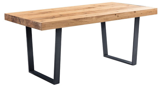 Kitchen Table East Parma | size: Length: 100cm, Width: 190cm, Height: 76cm | color: Oak | image: 0 | variant: 1006489