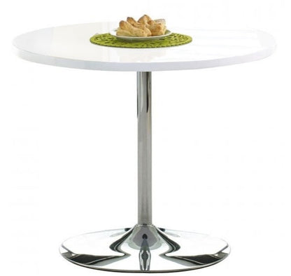 Kitchen Table East Philadelphia | size: Length: 90cm, Width: 90cm, Height: 75cm, Diameter: 90cm | color: White | image: 1 | variant: 1006803