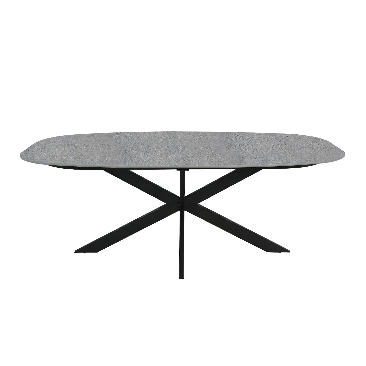 Kitchen Table East Reggio Emilia | size: Length: 100cm, Width: 200cm, Height: 76cm | color: Gray | image: 1 | variant: 1006487