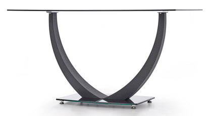 Kitchen Table East Rio de Janeiro | size: Length: 80cm, Width: 140cm, Height: 75cm | color: Black | image: 5 | variant: 1006810