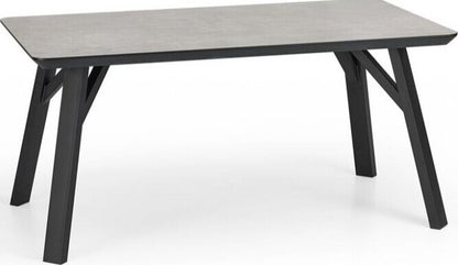 Kitchen Table East San Diego | size: Length: 90cm, Width: 160cm, Height: 76cm | color: Gray | image: 1 | variant: 1006814