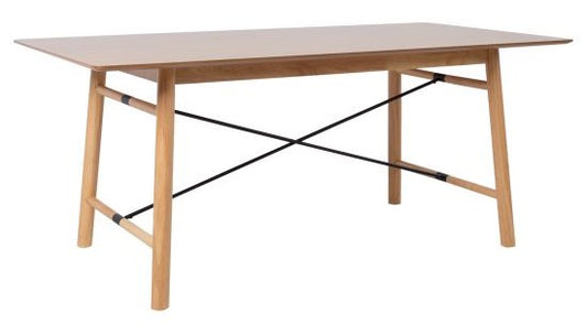 Kitchen Table East Sandy | size: Length: 90cm, Width: 180cm, Height: 75cm | color: Oak | image: 1 | variant: 1005081