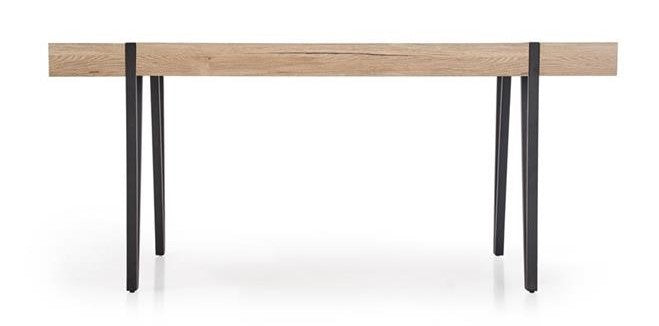 Kitchen Table East Seoul | size: Length: 90cm, Width: 170cm, Height: 76cm | color: Black/Oak | image: 4 | variant: 1006818