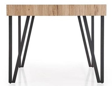 Kitchen Table East Seoul | size: Length: 90cm, Width: 170cm, Height: 76cm | color: Black/Oak | image: 5 | variant: 1006818
