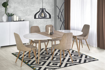 Kitchen Table Edward | size: Length: 100cm, Width: 200cm, Height: 75cm | color: White | image: 3 | variant: 1006447