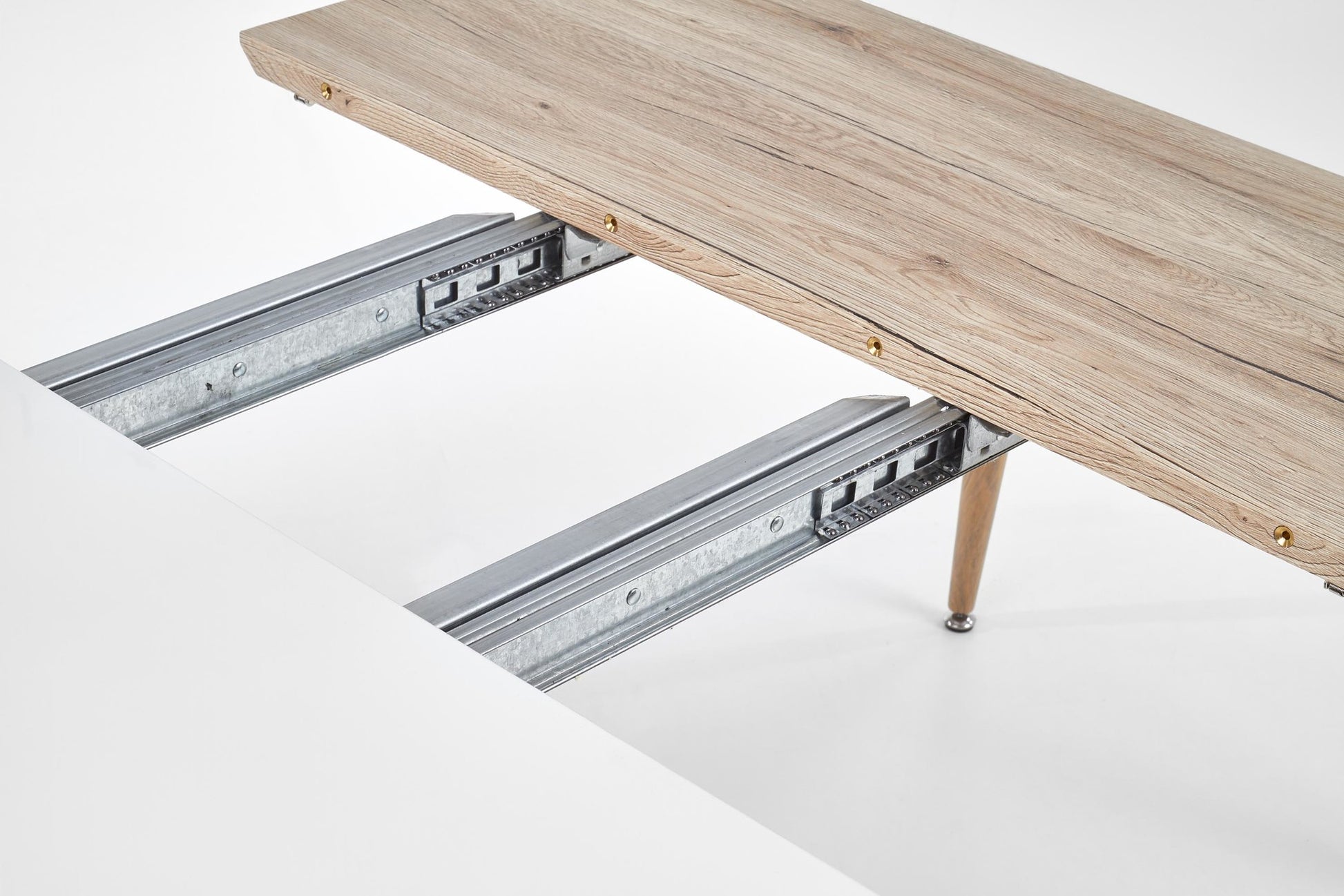 Kitchen Table Edward | size: Length: 100cm, Width: 200cm, Height: 75cm | color: White | image: 5 | variant: 1006447
