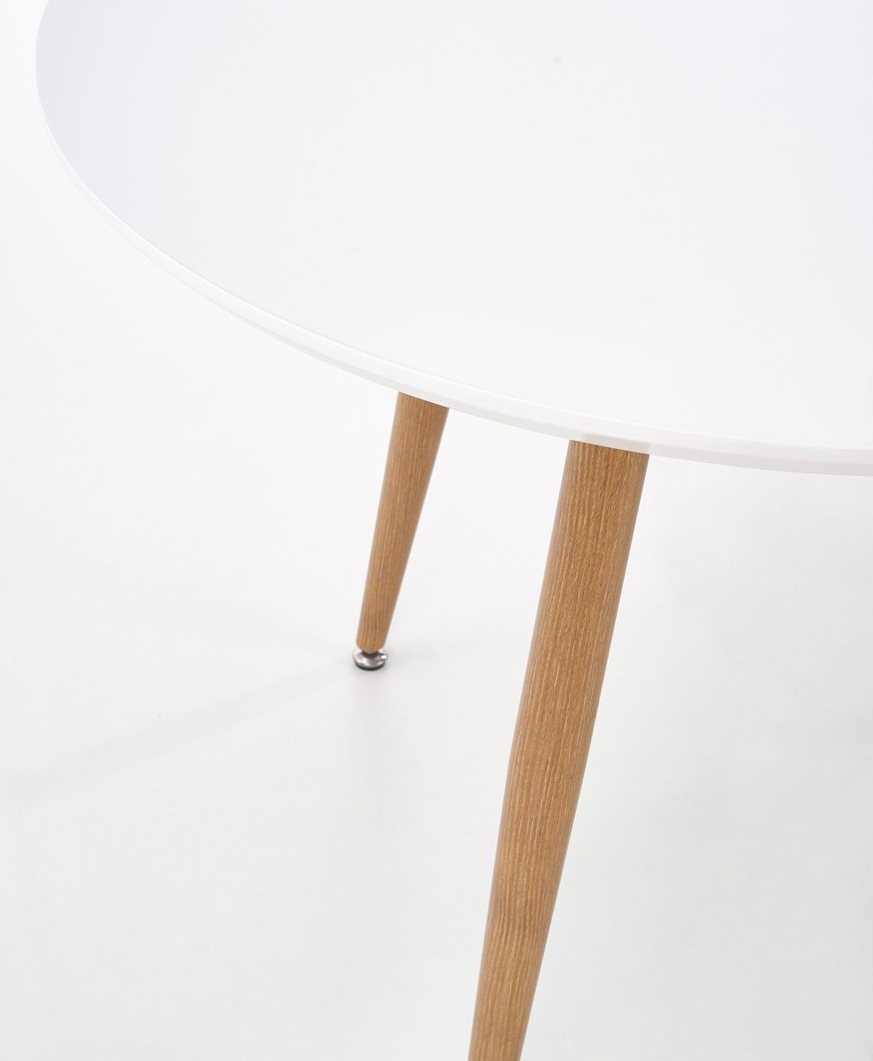 Kitchen Table Edward | size: Length: 100cm, Width: 200cm, Height: 75cm | color: White/Oak | image: 4 | variant: 1006448