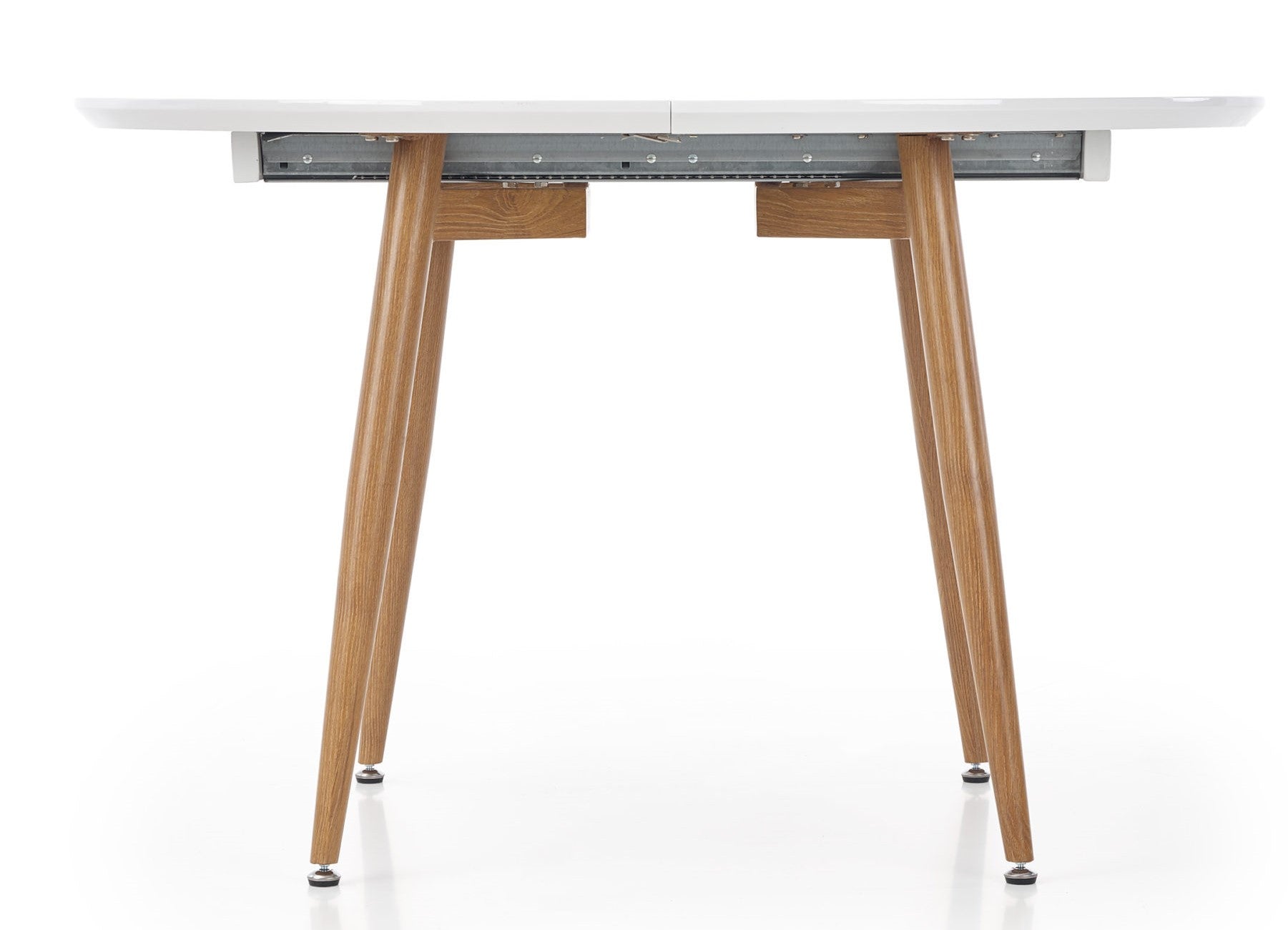 Kitchen Table Edward | size: Length: 100cm, Width: 200cm, Height: 75cm | color: White/Oak | image: 5 | variant: 1006448