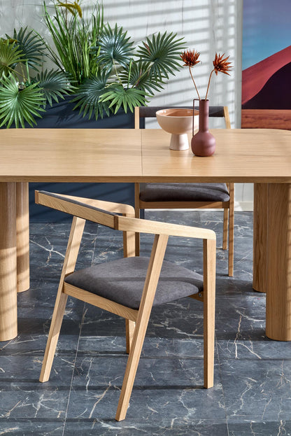 Kitchen Table Elefante 1 | size: Length: 100cm, Width: 240cm, Height: 77cm | color: Oak | image: 6 | variant: 1013029