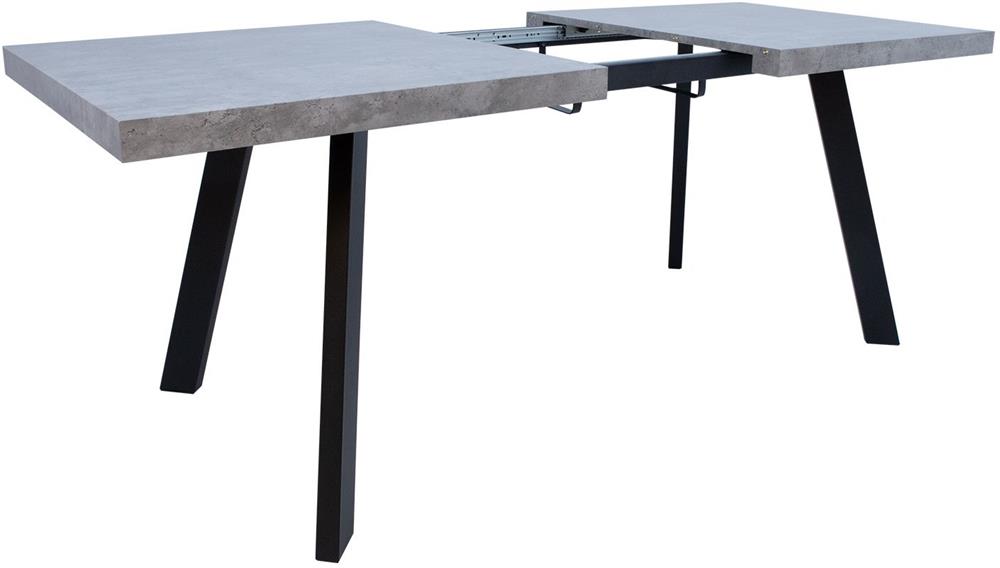 Kitchen Table Geneva | size: Length: 84.5cm, Width: 198cm, Height: 77cm | color: Gray | image: 3 | variant: 1001572