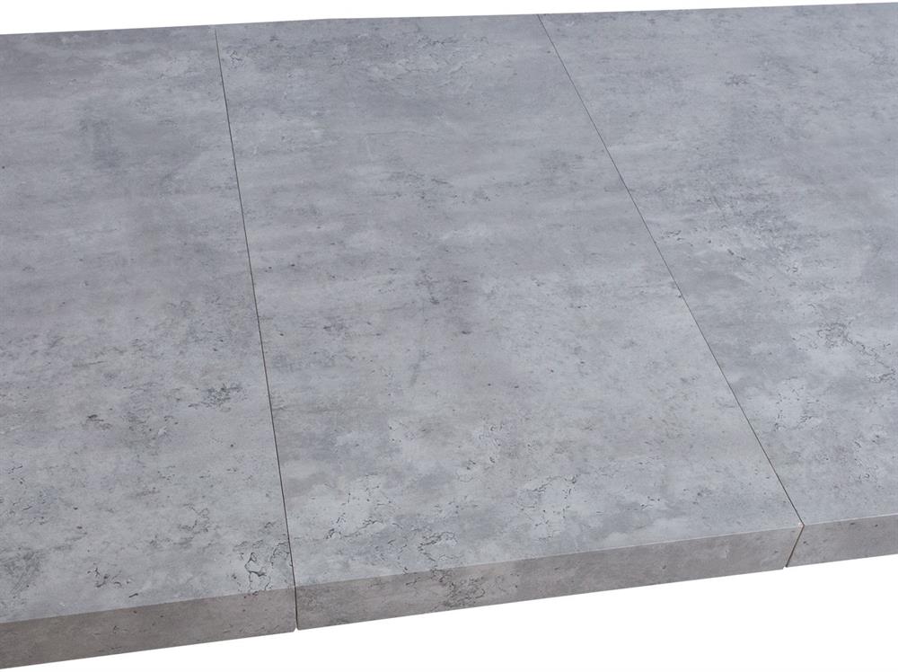 Kitchen Table Geneva | size: Length: 84.5cm, Width: 198cm, Height: 77cm | color: Gray | image: 6 | variant: 1001572