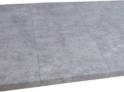Kitchen Table Geneva | size: Length: 84.5cm, Width: 198cm, Height: 77cm | color: Gray | image: 6 | variant: 1001572