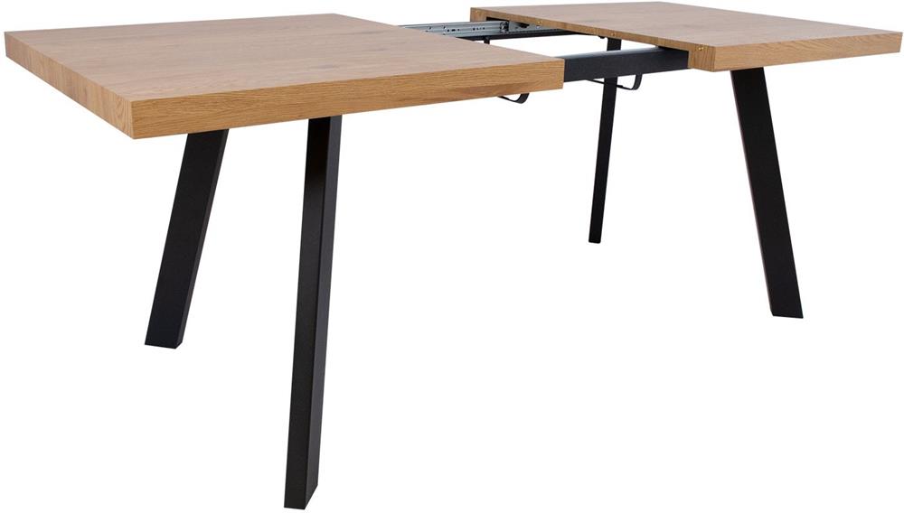 Kitchen Table Geneva | size: Length: 84.5cm, Width: 198cm, Height: 77cm | color: Oak | image: 3 | variant: 1001573
