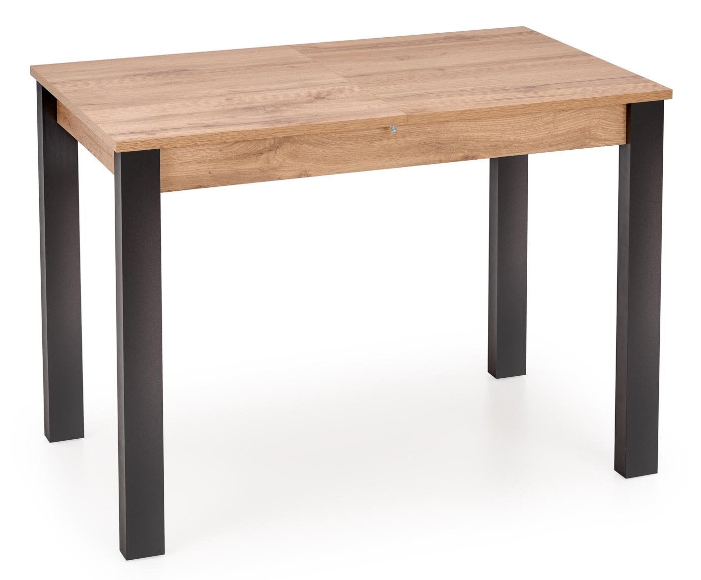 Kitchen Table Gino | size: Length: 60cm, Width: 135cm, Height: 75cm | color: Black/Oak | image: 1 | variant: 1006368
