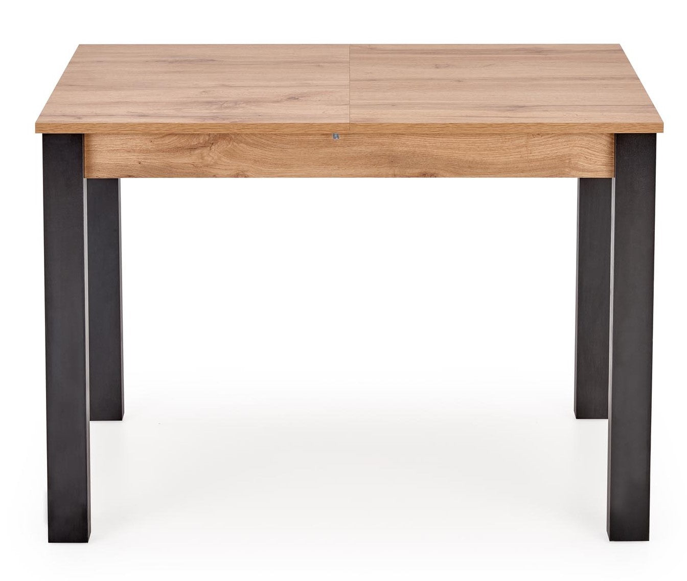 Kitchen Table Gino | size: Length: 60cm, Width: 135cm, Height: 75cm | color: Black/Oak | image: 2 | variant: 1006368