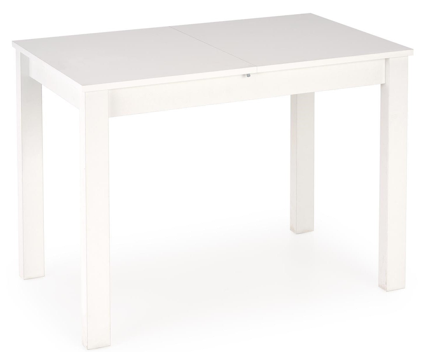 Kitchen Table Gino | size: Length: 60cm, Width: 135cm, Height: 75cm | color: White | image: 1 | variant: 1006367