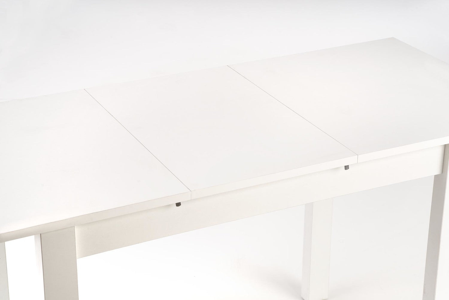 Kitchen Table Gino | size: Length: 60cm, Width: 135cm, Height: 75cm | color: White | image: 6 | variant: 1006367