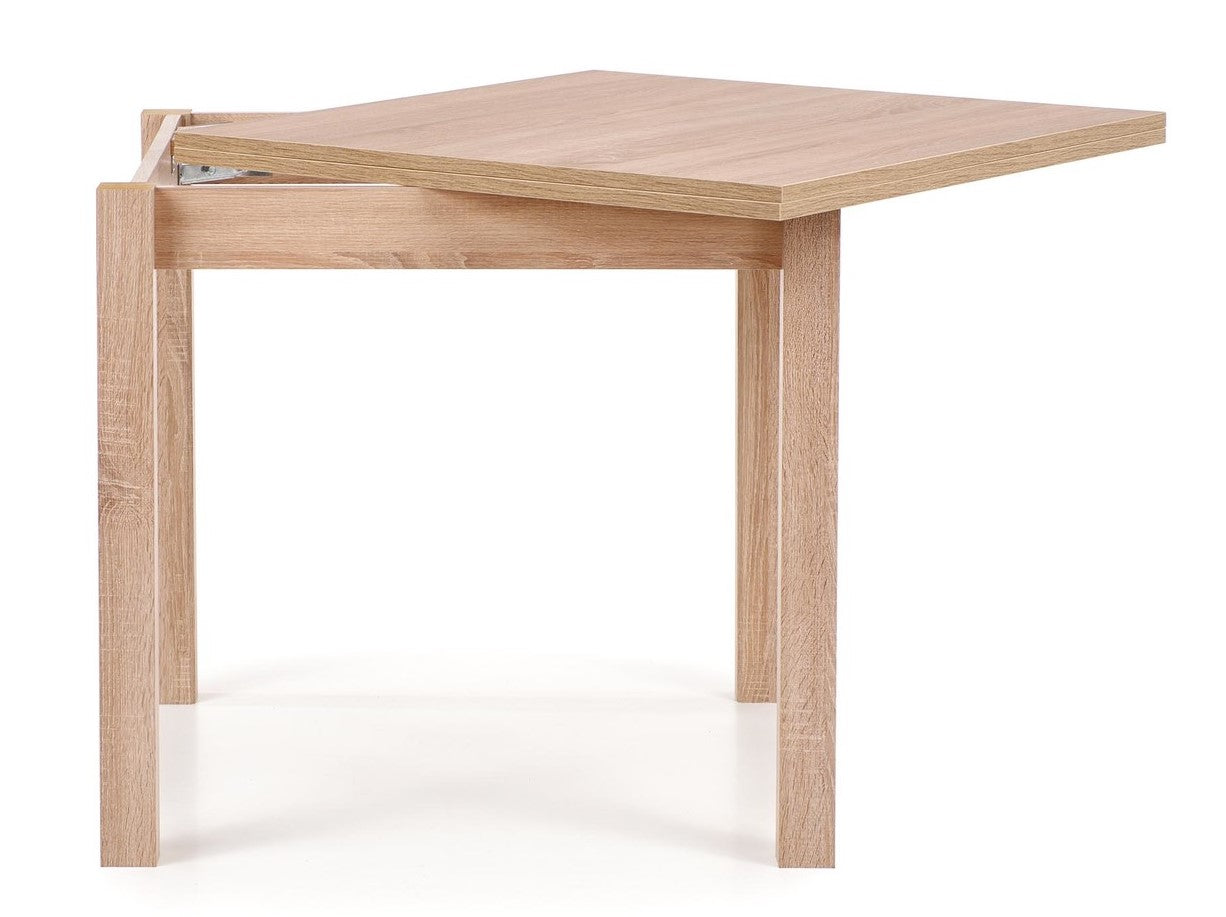 Kitchen Table Gracjan | size: Length: 80cm, Width: 160cm, Height: 76cm | color: Oak | image: 4 | variant: 1006371