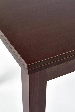 Kitchen Table Gracjan | size: Length: 80cm, Width: 160cm, Height: 76cm | color: Walnut | image: 3 | variant: 1006375