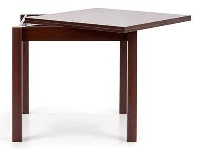 Kitchen Table Gracjan | size: Length: 80cm, Width: 160cm, Height: 76cm | color: Walnut | image: 4 | variant: 1006375