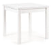 Kitchen Table Gracjan | size: Length: 80cm, Width: 160cm, Height: 76cm | color: White | image: 1 | variant: 1006372