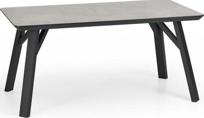 Kitchen Table Halifax | size: Length: 90cm, Width: 160cm, Height: 76cm | color: Gray | image: 1 | variant: 1011238
