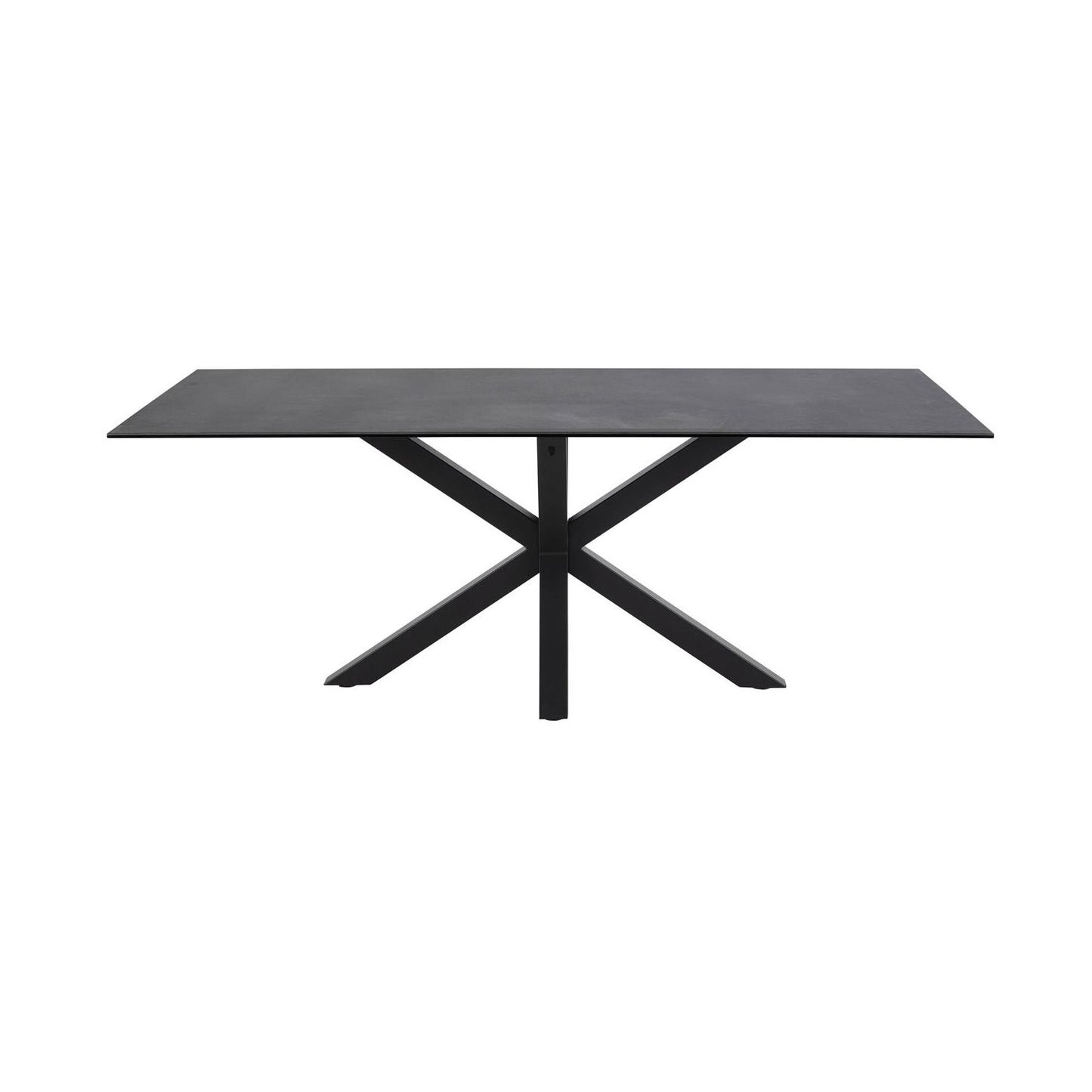 Kitchen Table Heaven | size: Length: 100cm, Width: 200cm, Height: 75.5cm | color: Black | image: 1 | variant: 1006511