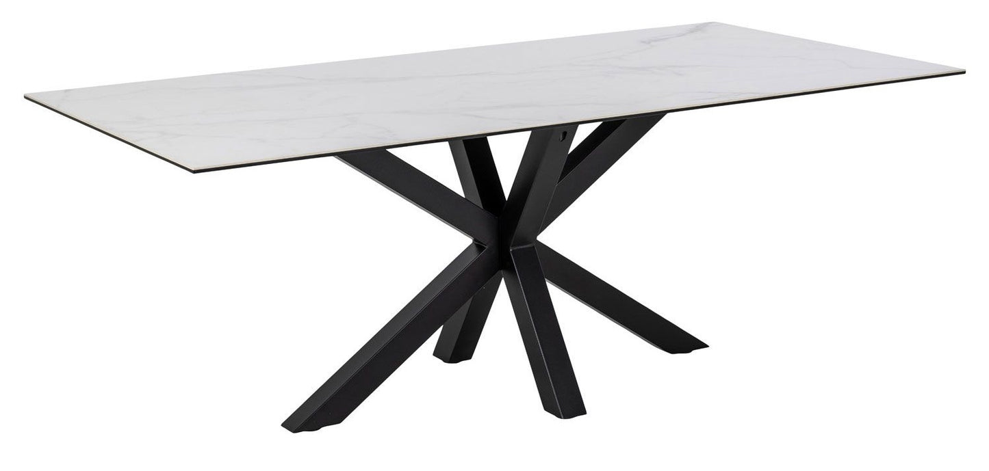 Kitchen Table Heaven | size: Length: 100cm, Width: 200cm, Height: 75.5cm | color: White | image: 0 | variant: 1006512
