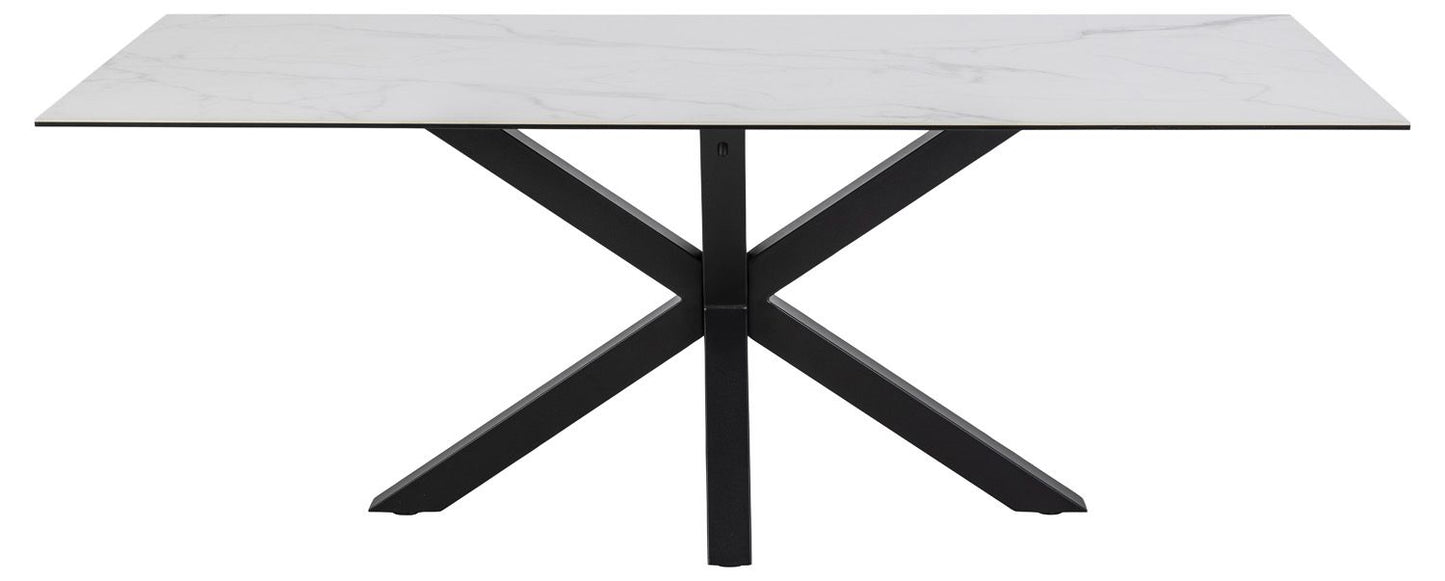 Kitchen Table Heaven | size: Length: 100cm, Width: 200cm, Height: 75.5cm | color: White | image: 1 | variant: 1006512