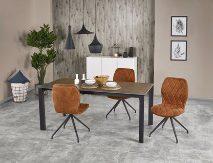 Kitchen Table Horizon | size: Length: 85cm, Width: 180cm, Height: 76cm | color: Gray | image: 3 | variant: 1011311