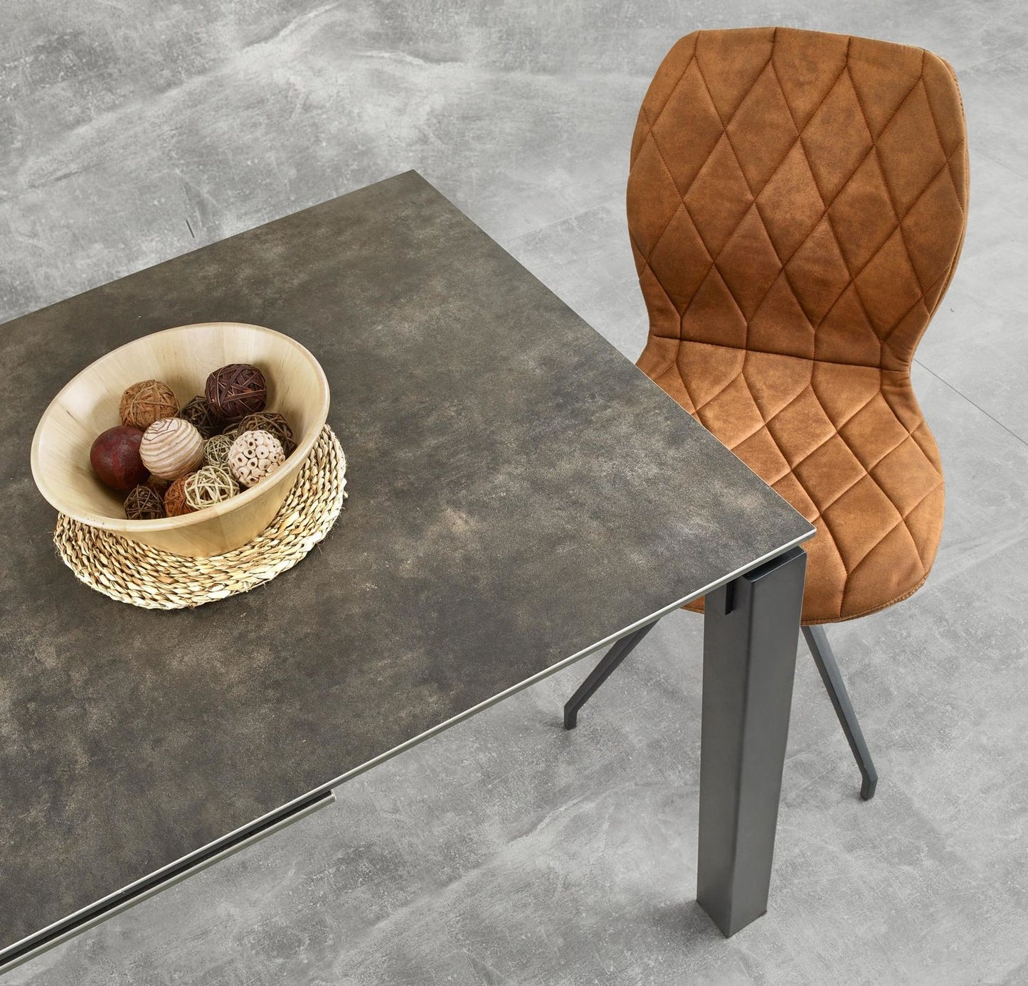 Kitchen Table Horizon | size: Length: 85cm, Width: 180cm, Height: 76cm | color: Gray | image: 4 | variant: 1011311